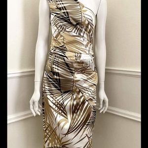 Maggy London one shoulder dress